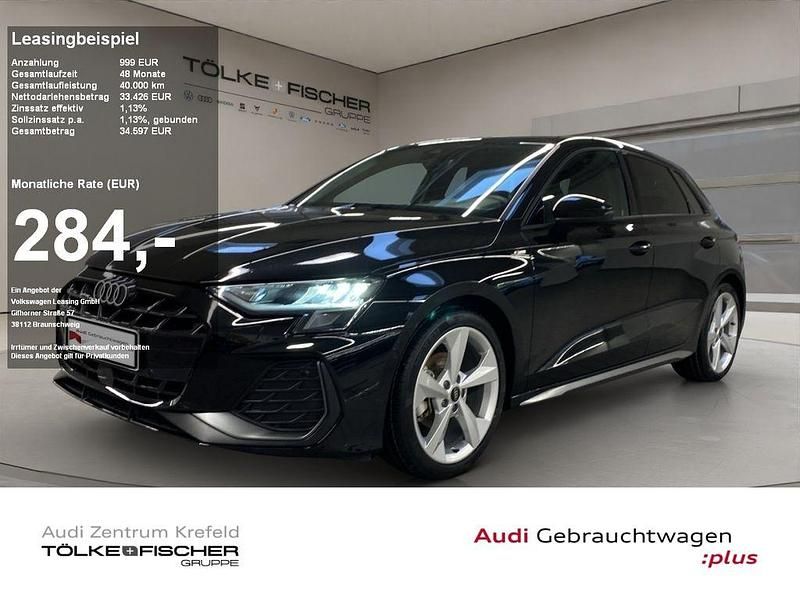 Gebraucht Audi A3 S-Line 150 PS (110 kW) 2025 Mythosschwarz metallic Limousine