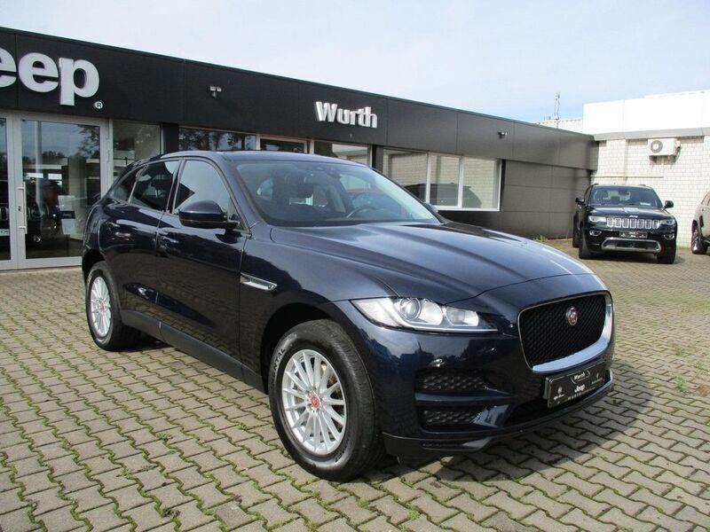 Gebraucht Jaguar F-Pace Pure 179 PS (131 kW) 2018 Blau SUV