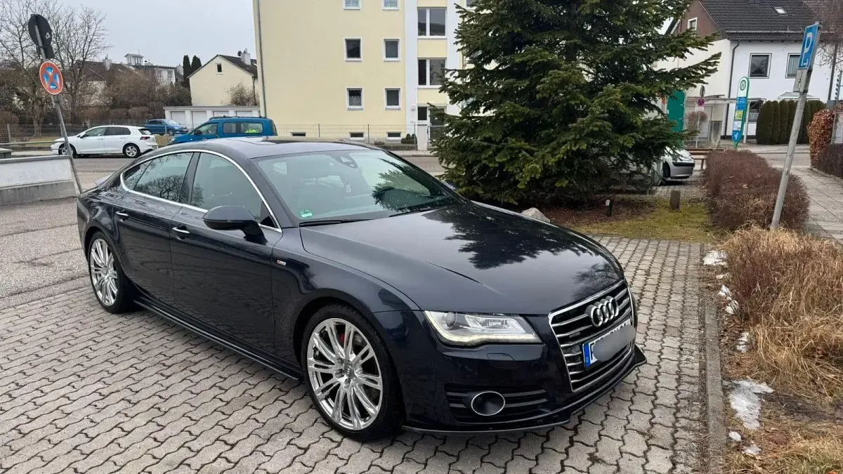 Gebraucht Audi A7 Sportback S-Line 313 PS (230 kW) 2013 Schwarz Kleinwagen