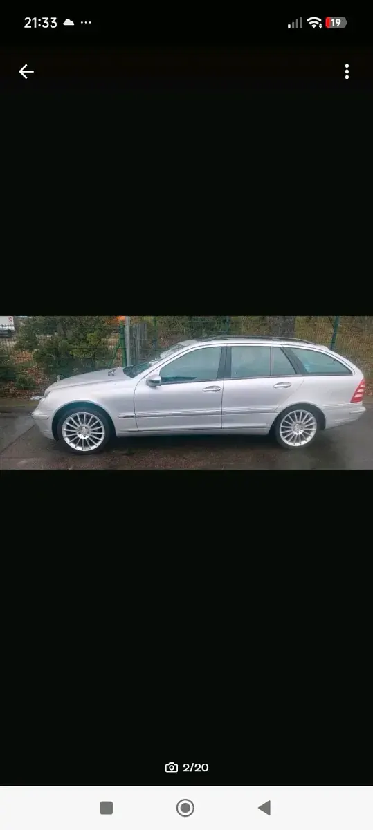 Gebraucht Mercedes C320 Elegance 218 PS (160 kW) 2003 Silber Kombi