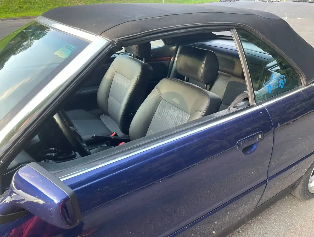 Gebraucht Audi Cabriolet 133 PS (97 kW) 1992 Blau Cabrio