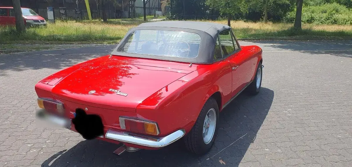 Gebraucht Fiat 124 Spider 90 PS (66 kW) 1972 Rot Cabrio