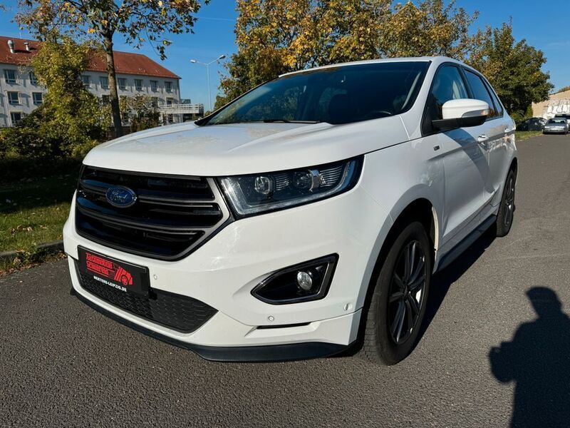 Liquidweiß Gebraucht 2018 Ford Edge ST-Line SUV | 20.900 € (Guter Preis) - Bild 1/4