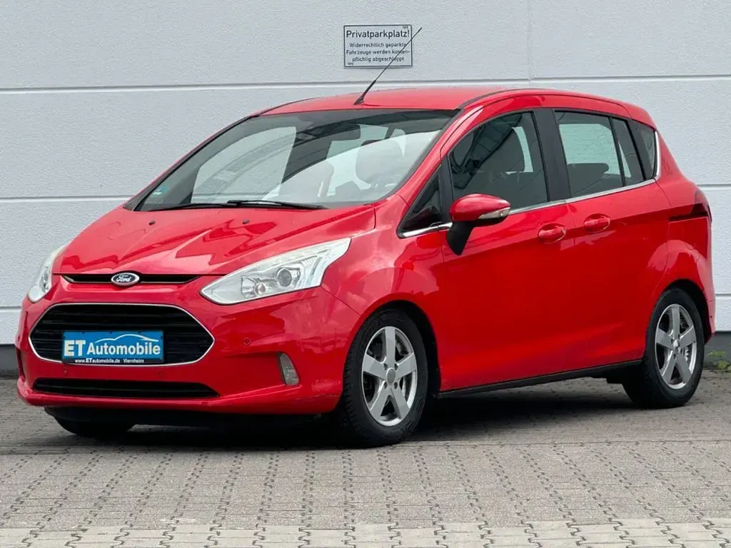 Gebraucht Ford B-MAX Titanium 101 PS (74 kW) 2013 Rot Van / Kleinbus