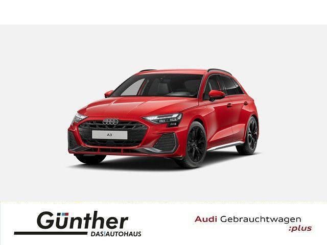 Rot Gebraucht 2024 Audi A3 Sportback S-Line Limousine | 34.168 € (Fairer Preis) - Bild 1/4