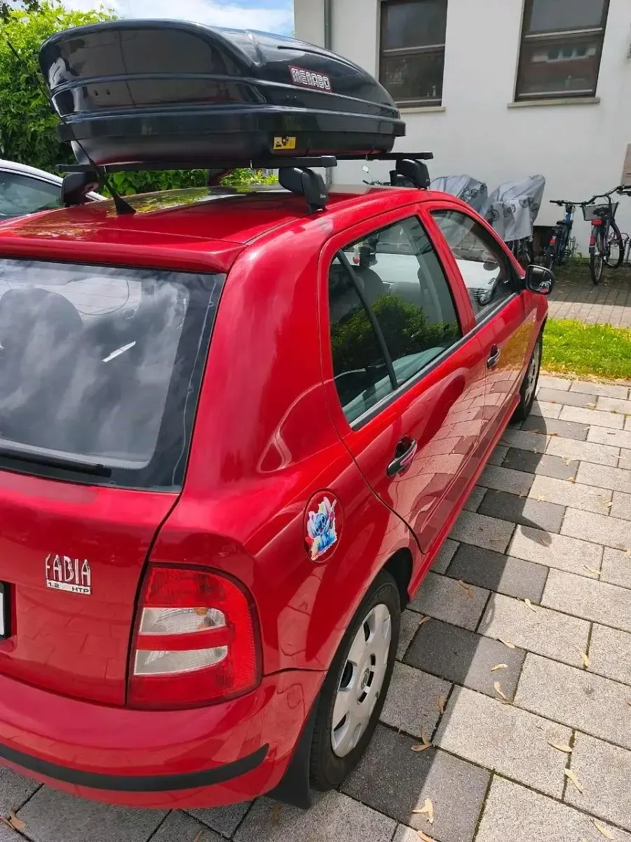 Gebraucht Skoda Fabia 55 PS (40 kW) 2005 Rot Kleinwagen