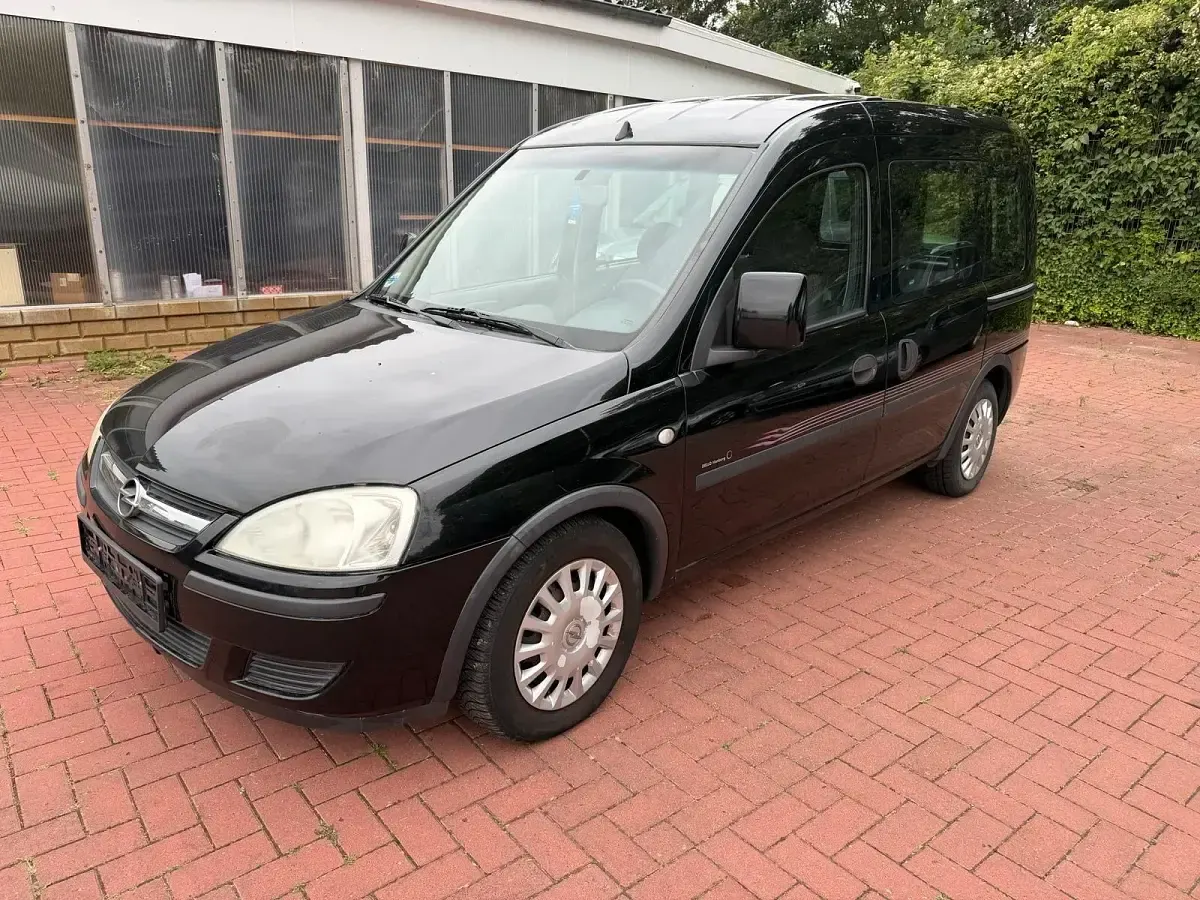 Gebraucht Opel Combo 69 PS (50 kW) 2004 Schwarz Van / Kleinbus