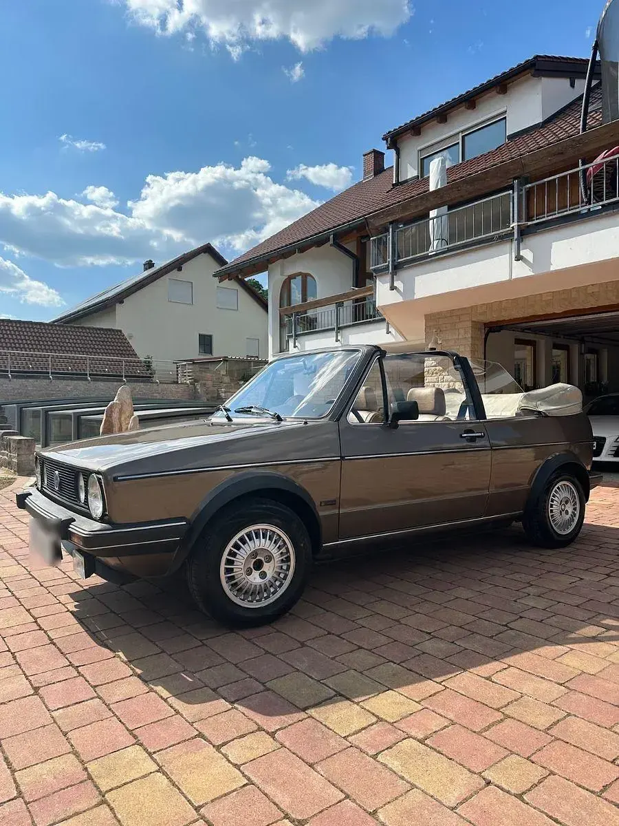 Gebraucht VW Golf Cabriolet Karmann 111 PS (81 kW) 1984 Braun Cabrio