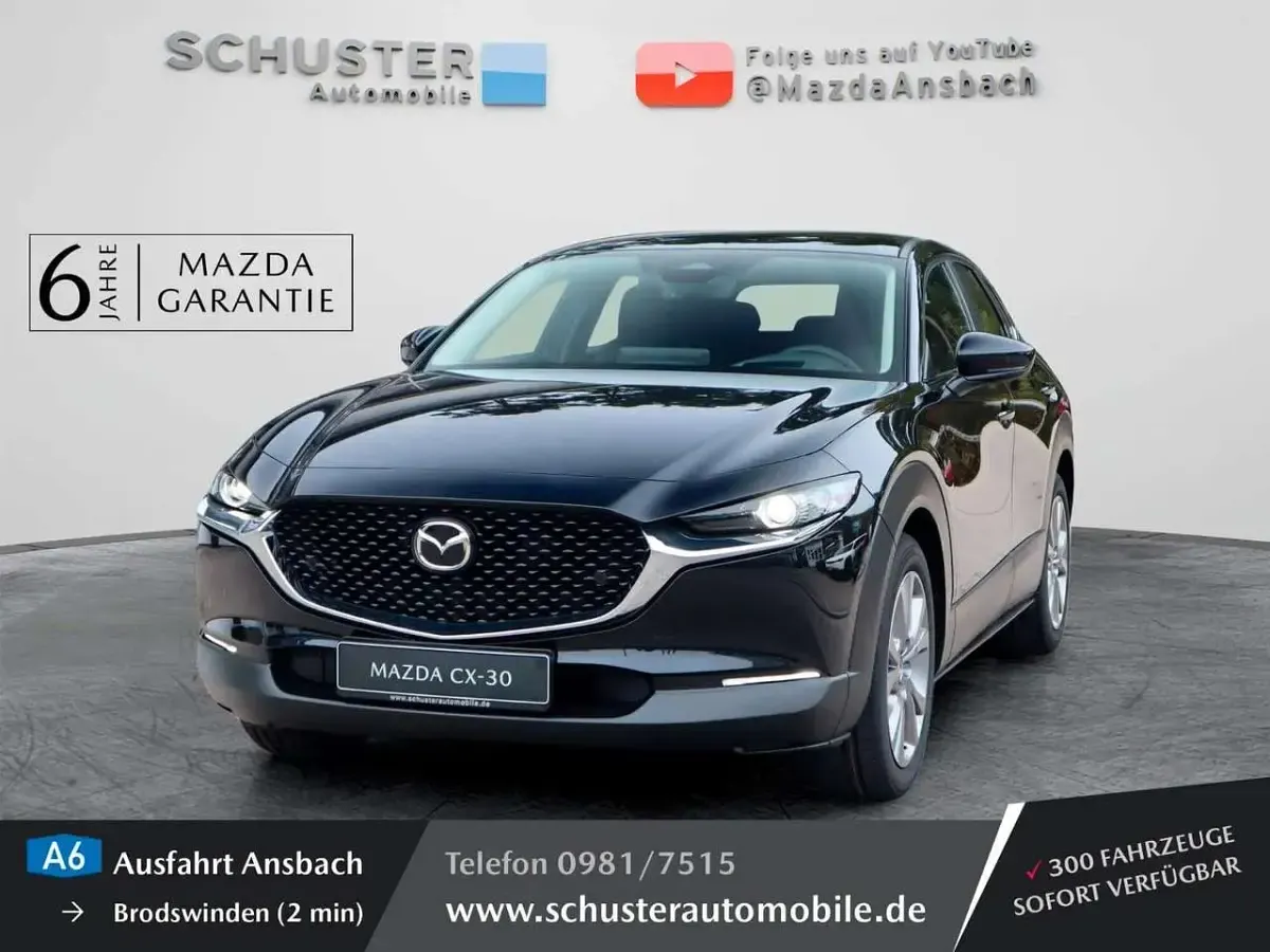 Gebraucht Mazda CX-30 140 PS (102 kW) 2024 Schwarz SUV