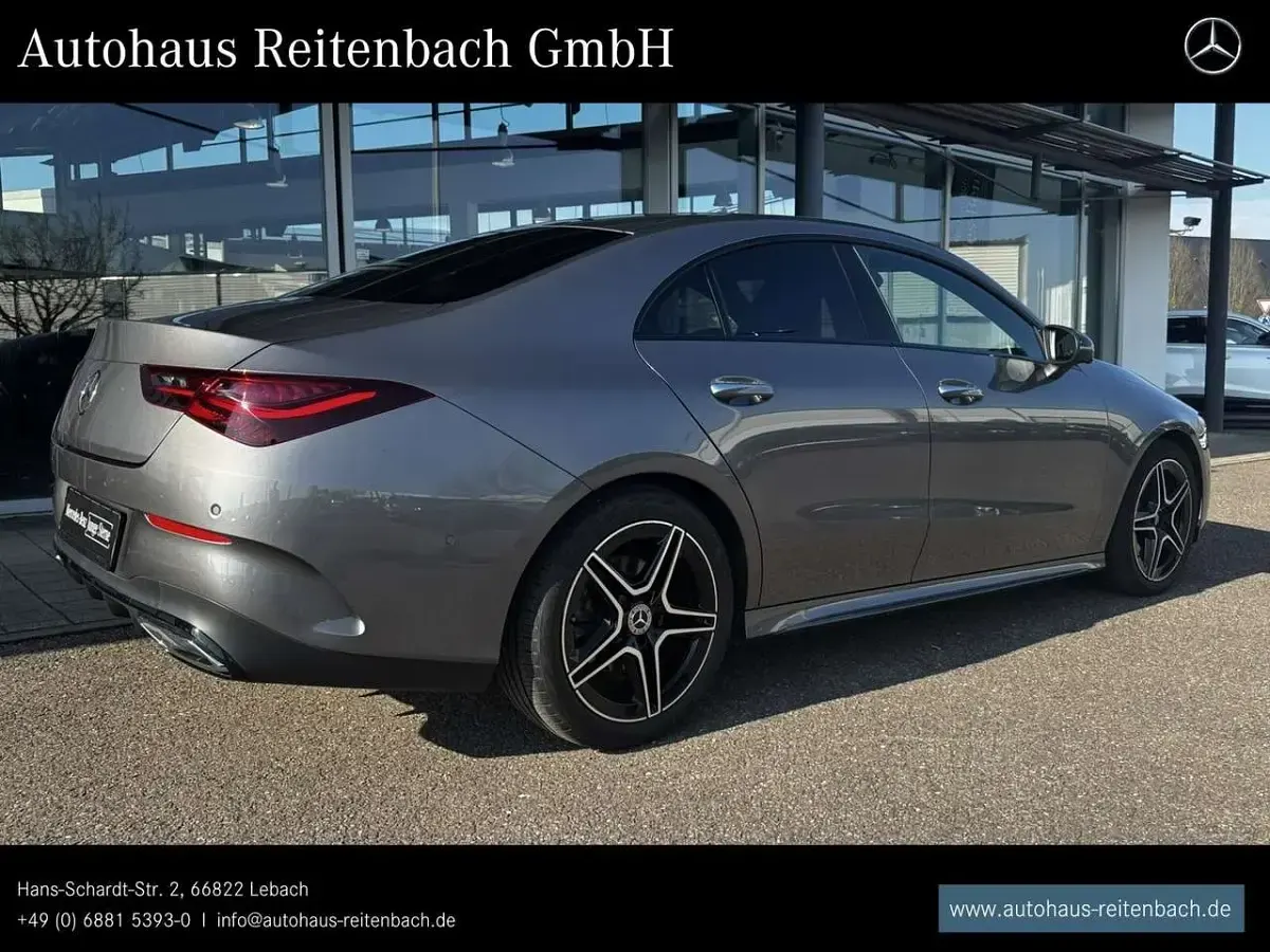 Gebraucht Mercedes CLA200 AMG 163 PS (119 kW) 2024 Lack mountaingrau Coupé