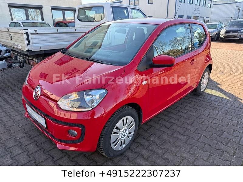 Gebraucht VW up! move up! 60 PS (44 kW) 2016 Rot Kleinwagen