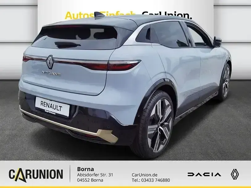 Używany Renault Megane E-Tech Iconic 160 kW (218 KM) 2024 Szary Sedan/Limuzyna