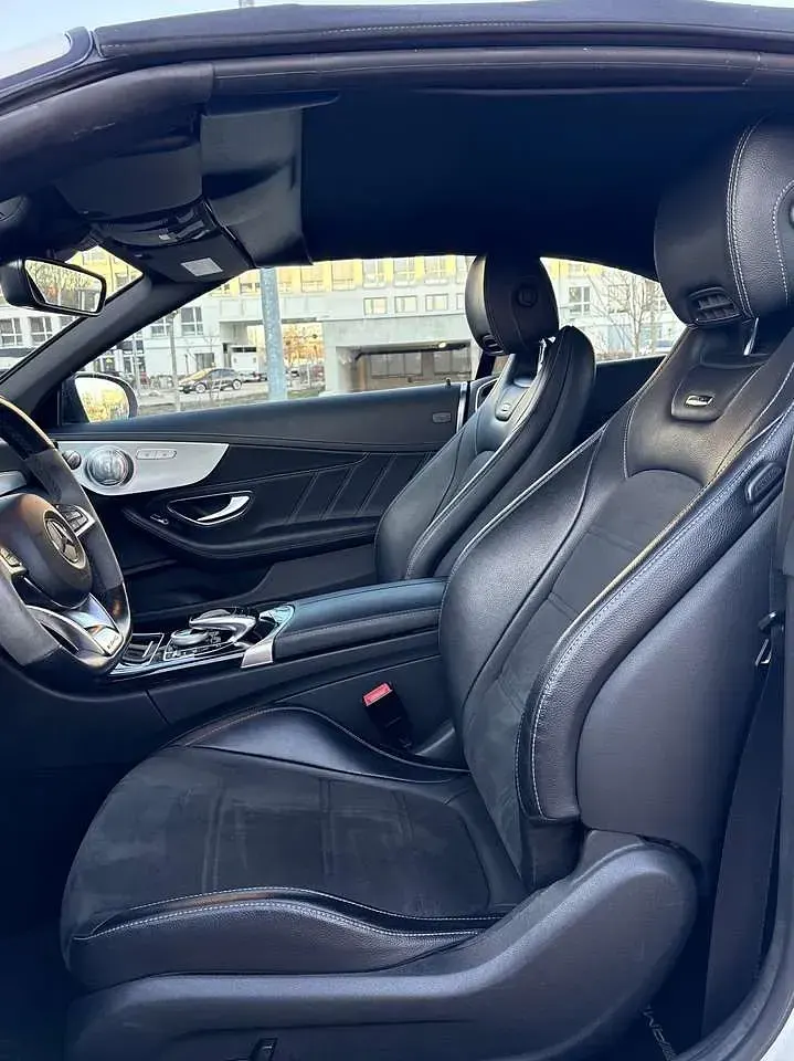 Gebraucht Mercedes C63 AMG AMG 476 PS (350 kW) 2018 Weiß Cabrio