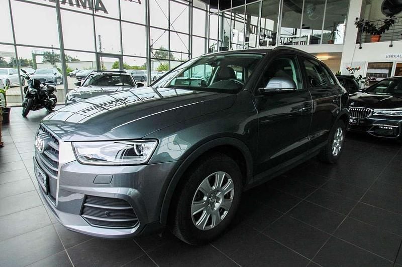 Monsungrau metallic Gebraucht 2018 Audi Q3 SUV | 22.399 € (Superpreis) - Bild 1/4