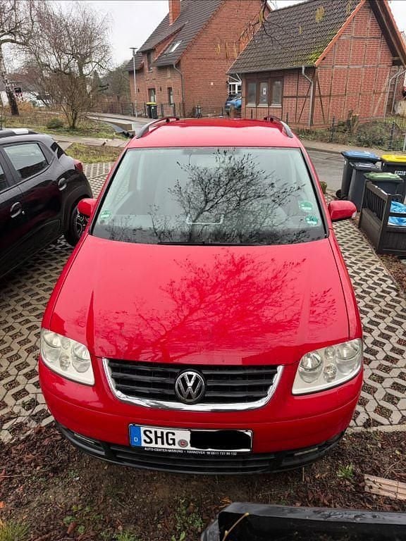 Gebraucht VW Touran Highline 150 PS (110 kW) 2003 Rot Van / Kleinbus
