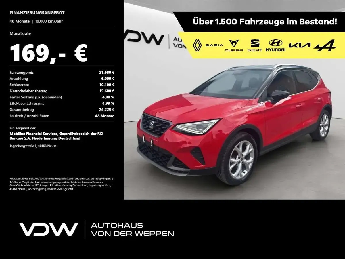 Gebraucht Seat Arona FR 116 PS (85 kW) 2024 SUV