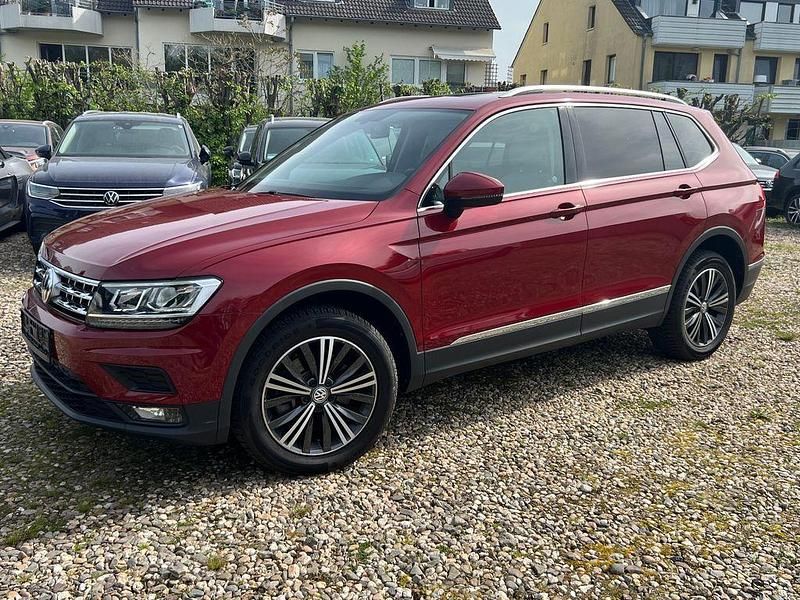 Gebraucht VW Tiguan Allspace 190 PS (139 kW) 2018 Rot SUV