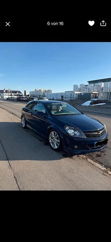 Gebraucht Opel Astra GTC 125 PS (91 kW) 2008 Blau Coupé