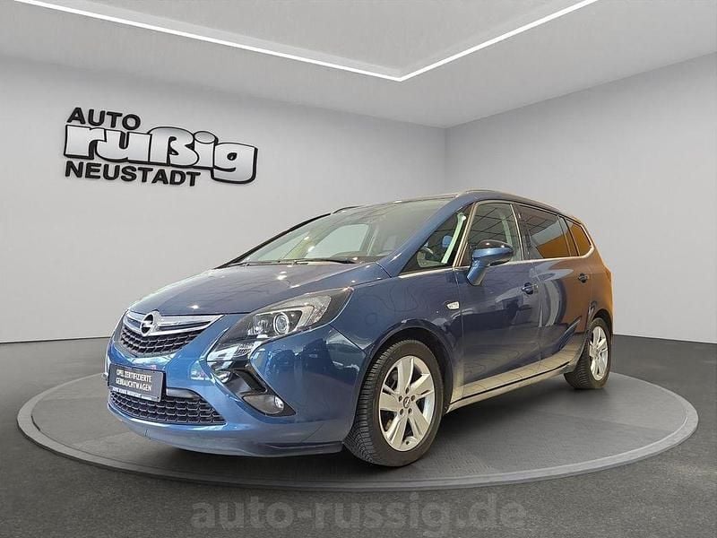 Blau Gebraucht 2015 Opel Zafira Innovation Van / Kleinbus | 13.470 € - Bild 1/4