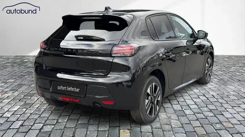Neu Peugeot 208 Allure 110 PS (80 kW) 2025 Schwarz Kleinwagen