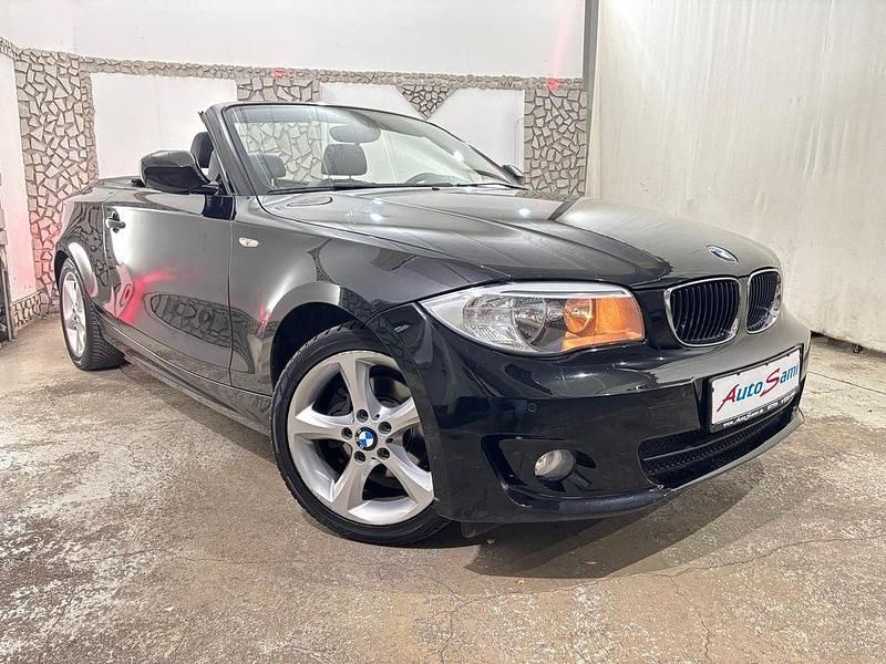 Schwarz Gebraucht 2011 BMW 118 Cabriolet Cabrio | 7.471 € (Guter Preis) - Bild 1/4