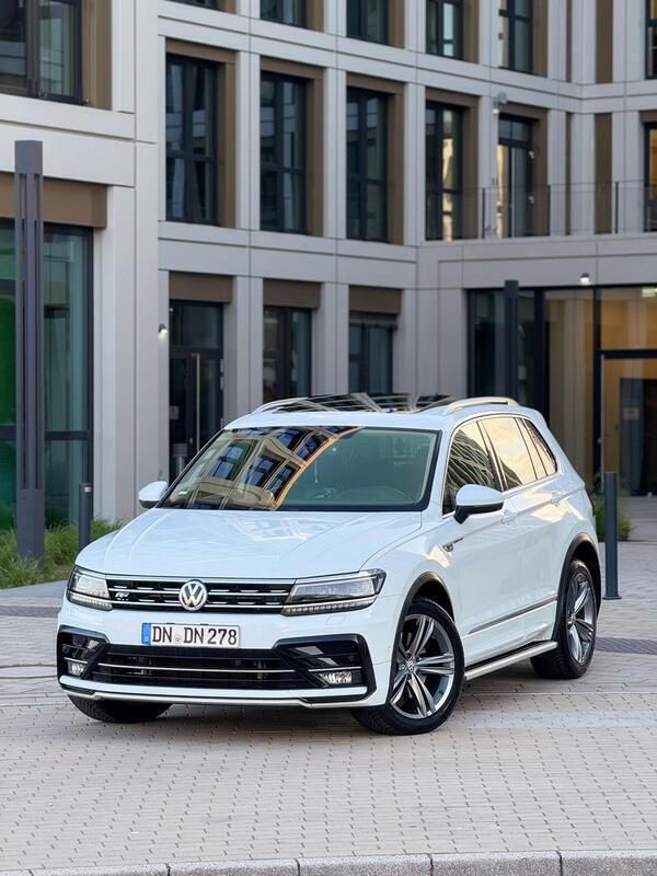 Weiß Gebraucht 2017 VW Tiguan R-line SUV | 22.500 € (Guter Preis) - Bild 1/4