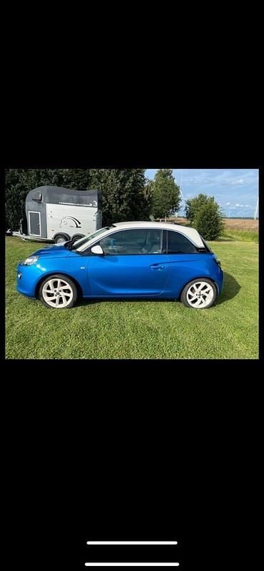 Blau Gebraucht 2017 Opel Adam Slam Kleinwagen | 5.690 € (Guter Preis) - Bild 1/4