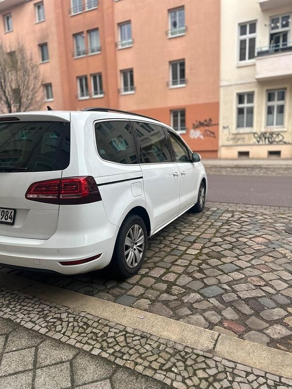 Usata VW Sharan 150 CV (110 kW) 2018 Bianco Monovolume
