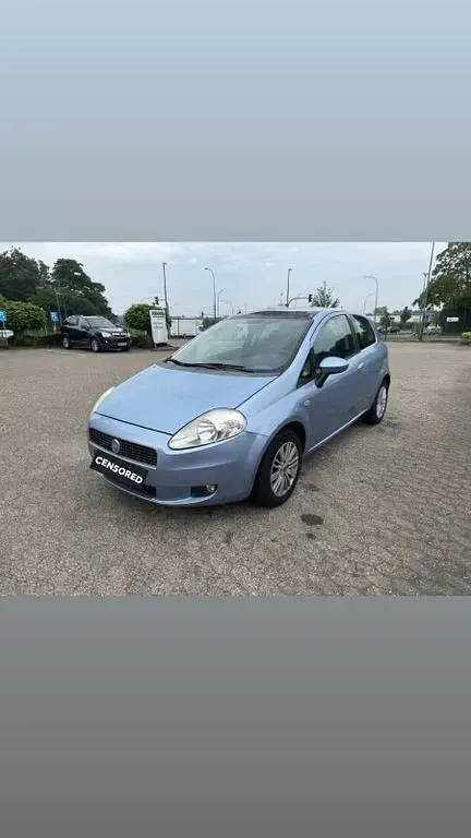 Gebraucht Fiat Punto Active 77 PS (56 kW) 2006 Blau Kleinwagen