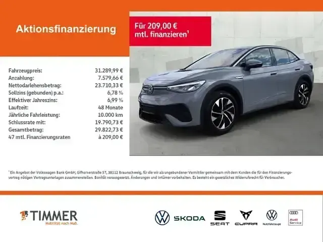 Gebraucht VW ID.5 Pro Performance 150 kW (204 PS) 2023 Grau SUV