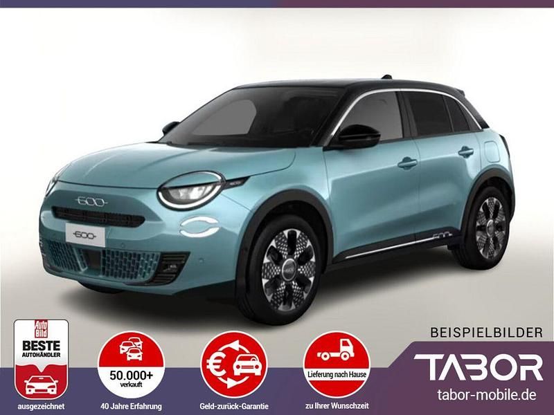 Blau Neu 2025 Fiat 600 La Prima SUV | 25.648 € (Guter Preis) - Bild 1/3