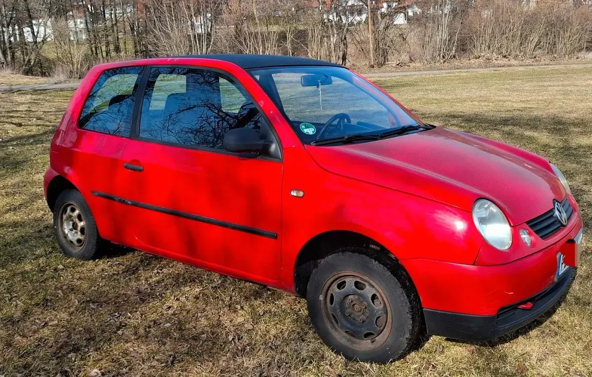 Gebraucht VW Lupo Basis 50 PS (36 kW) 1998 Rot Kleinwagen