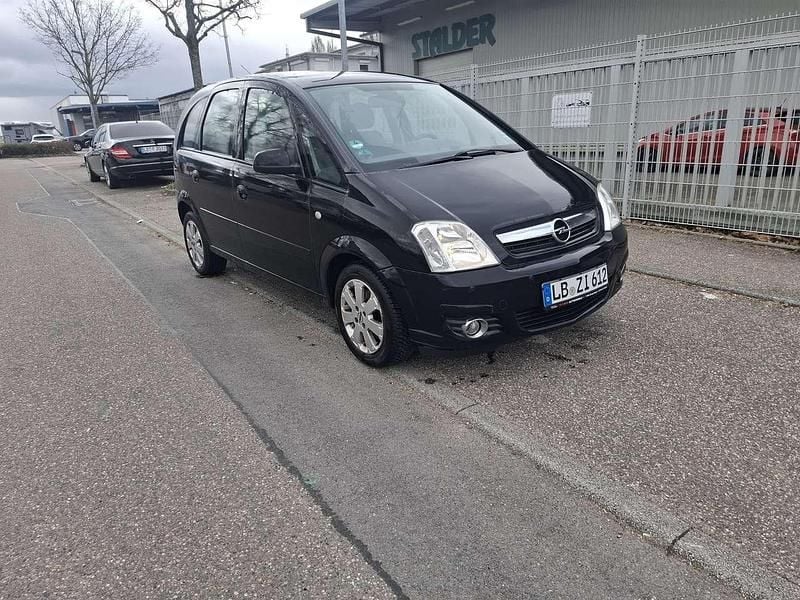 Gebraucht Opel Meriva Edition 105 PS (77 kW) 2008 Schwarz Van / Kleinbus