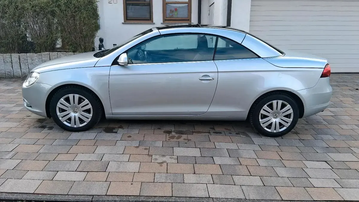 Gebraucht VW Eos Sportline 200 PS (147 kW) 2008 Silber Cabrio