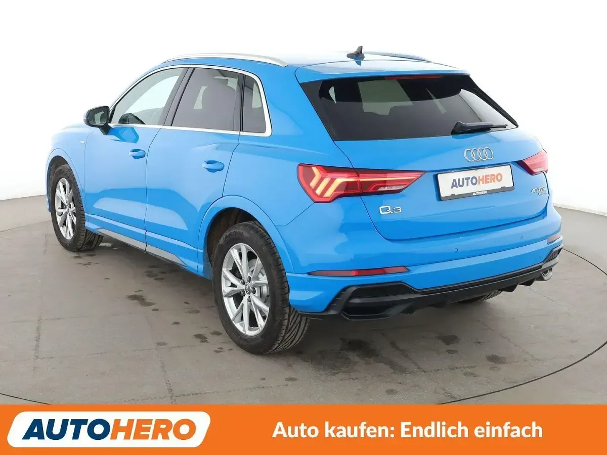 Gebraucht Audi Q3 S-Line 190 PS (139 kW) 2020 Blau SUV