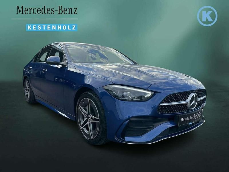 Gebraucht Mercedes C200 AMG 204 PS (150 kW) 2024 Spektralblau Limousine