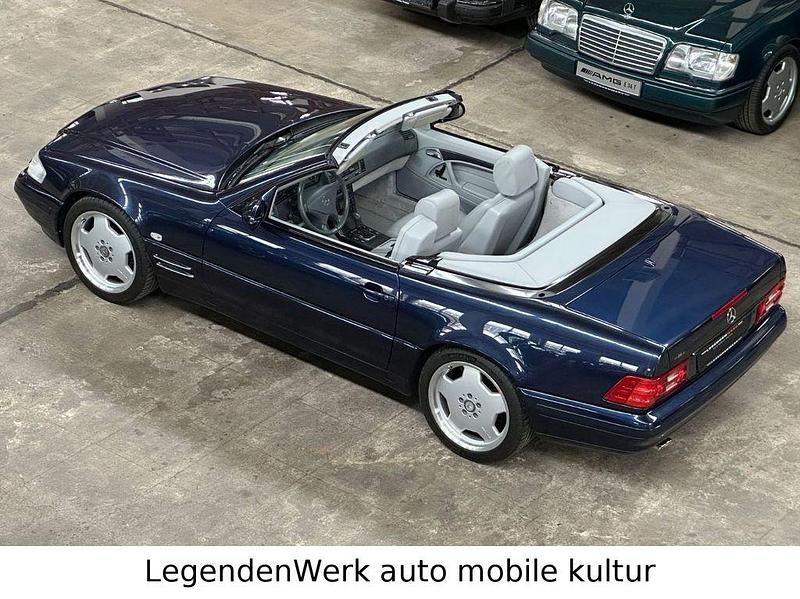 Gebraucht Mercedes SL320 AMG 224 PS (164 kW) 1999 Azuritblau metallic 366 Cabrio