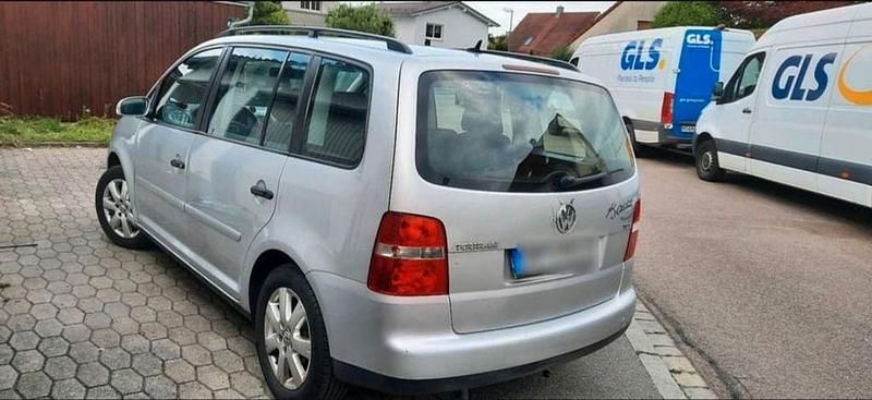 Gebraucht VW Touran Conceptline 90 PS (66 kW) 2006 Silber Van / Kleinbus