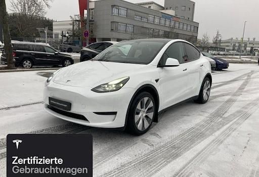 Weiß Gebraucht 2023 Tesla Model Y RWD SUV | 38.000 € (Etwas zu teuer) - Bild 1/4