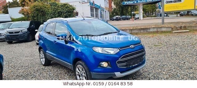Blau Gebraucht 2015 Ford Ecosport Titanium SUV | 3.799 € (Superpreis) - Bild 1/4