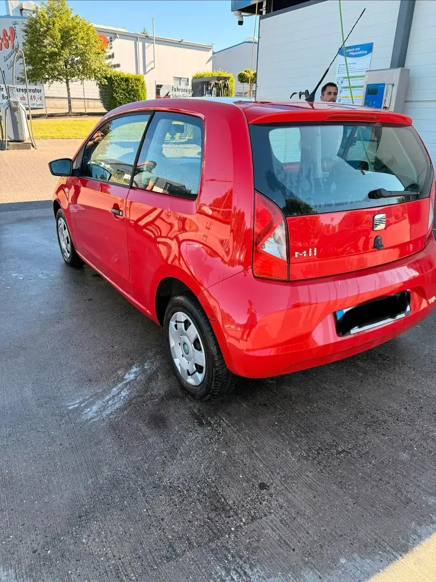 Gebraucht Seat Mii 60 PS (44 kW) 2013 Rot Kleinwagen