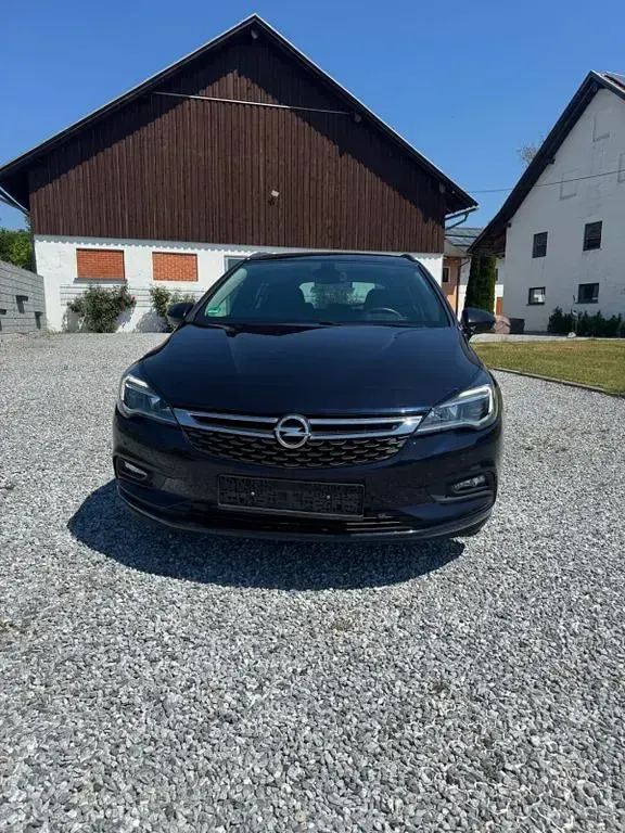 Gebraucht Opel Astra Business 110 PS (80 kW) 2019 Blau Kombi