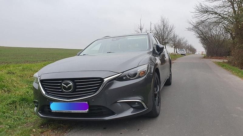 Gebraucht Mazda 6 Sports-Line 175 PS (128 kW) 2017 Grau Kombi