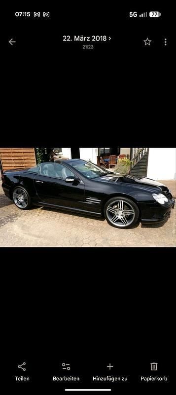 Gebraucht Mercedes SL500 AMG 306 PS (225 kW) 2004 Cabrio