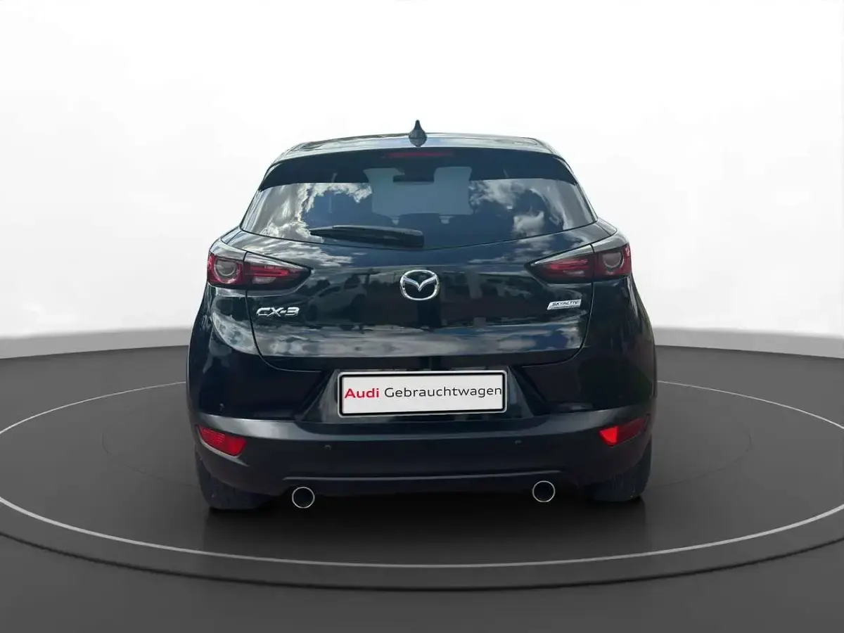 Gebraucht Mazda CX-3 Exclusive-Line 121 PS (88 kW) 2019 Schwarz SUV