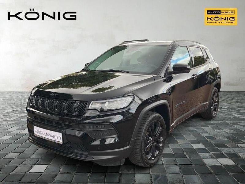 Schwarz Gebraucht 2022 Jeep Compass Night Eagle SUV | 24.999 € - Bild 1/4