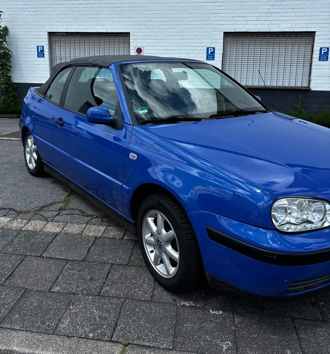 Gebraucht VW Golf 75 PS (55 kW) 1999 Blau Cabrio