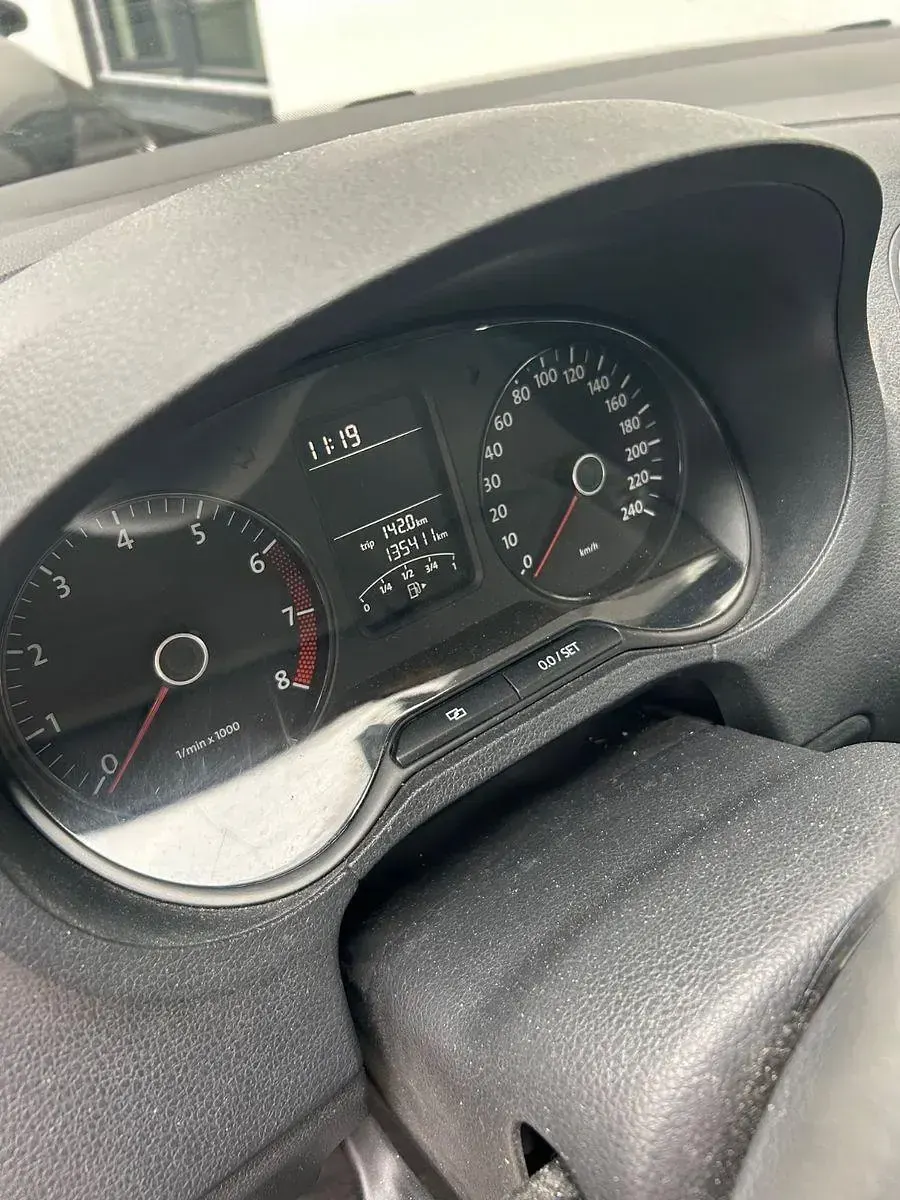 Gebraucht VW Polo Trendline 60 PS (44 kW) 2010 Schwarz Kleinwagen
