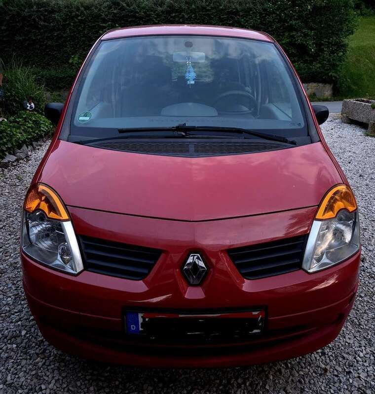 Rot Gebraucht 2005 Renault Modus Authentique Van / Kleinbus | 1.550 € (Fairer Preis) - Bild 1/4