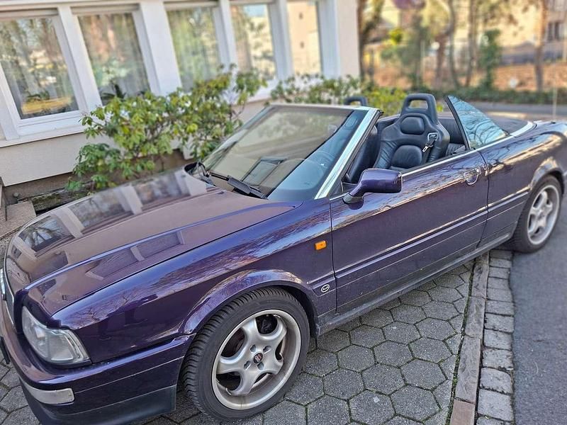 Gebraucht Audi Cabriolet 174 PS (127 kW) 1997 Violett Cabrio